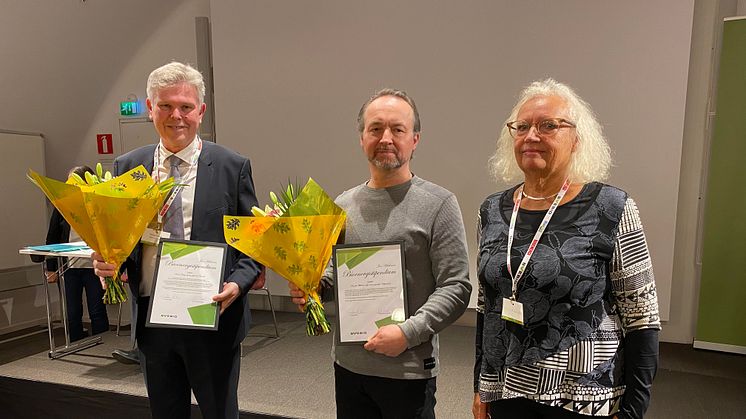 På bild från vänster: Pontus Friberg, Kenneth Ahlström och Cecilia Häckner.