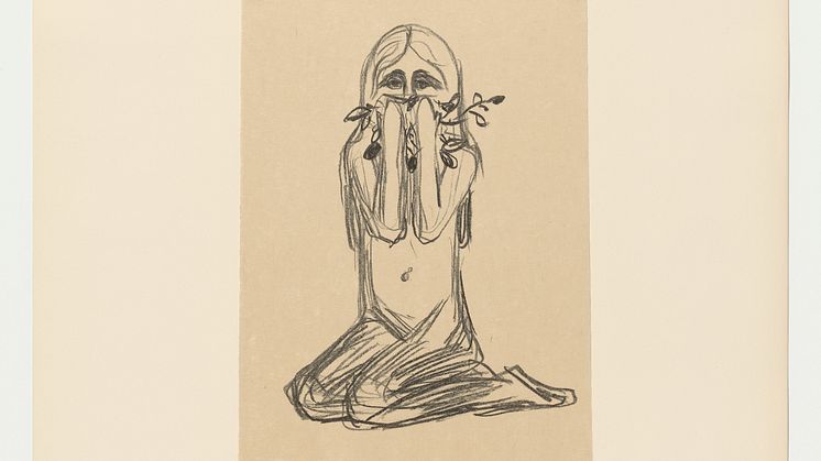 Edvard Munch: Omega og blomsten / Omega and the Flower (1908-1909)