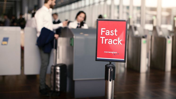 Norwegian inför Fast Track även på inrikesresor