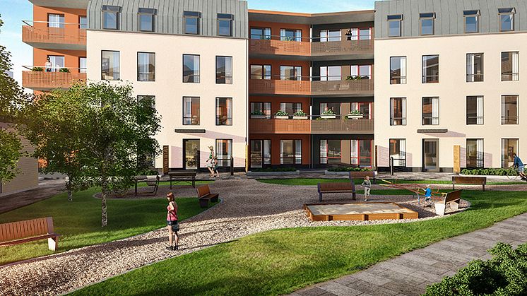 Pressinbjudan: Byggstart av 69 bostäder på Västgötebacken, Norrköping