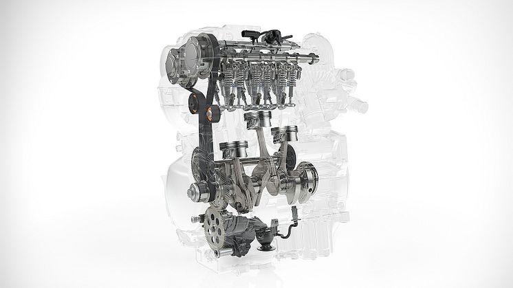 Volvo 3 cylinder motor