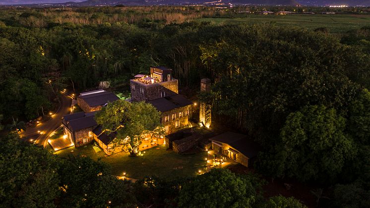 Stunning: the new restaurant and bar complex at the Maritim Resort & Spa Mauritius. 