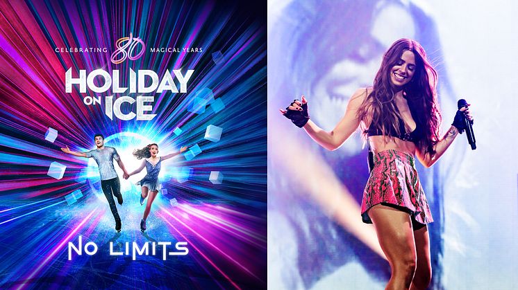 NO LIMITS – HOLIDAY ON ICE feiert 80 Jahre Eis-Shows der Extraklasse mit Stargast Vanessa Mai!