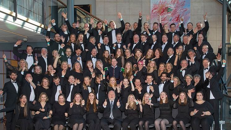 Vi gratulerer Strusshamn Musikkforening med en flott seier. (Foto: NMF/Profoto)