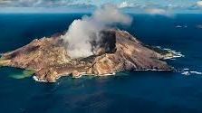 Aktiva vulkan på Nya Zeeland - White Island