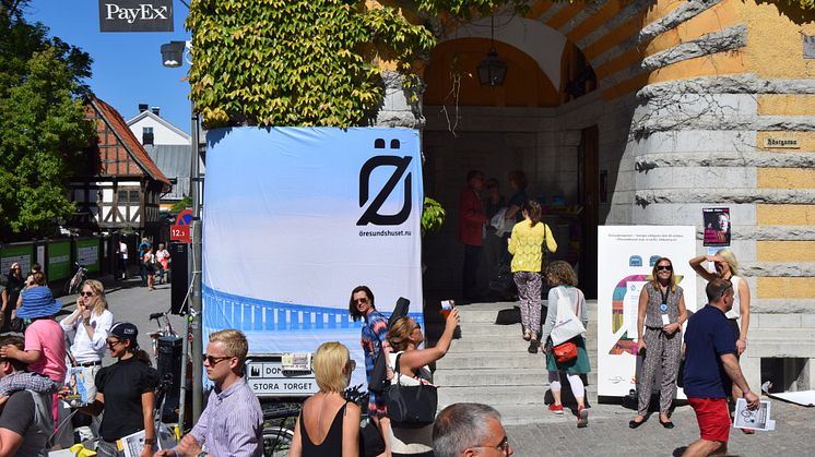 För sjunde året i rad arrangeras Öresundshuset i Almedalen. 