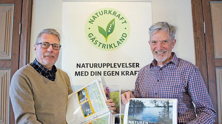 Jan-Ola Bergström och Dennis Nordström som driver föreningen Naturkraft Gästrikland.