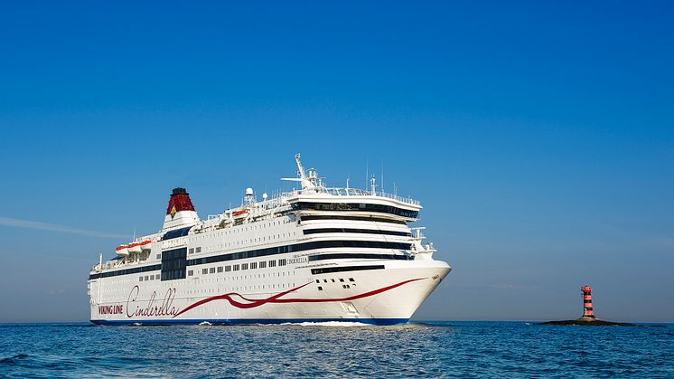 Populära Viking Cinderella gästspelar i sommar på linjen Stockholm-Helsingfors. Foto: Viking Line