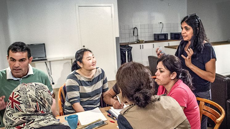 Studiefrämjandet startar aktiviteter på asylboenden