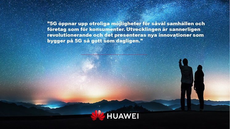 Huawei deltog på Redeye konferensen ”Next Gen Wireless: 5G/6G”