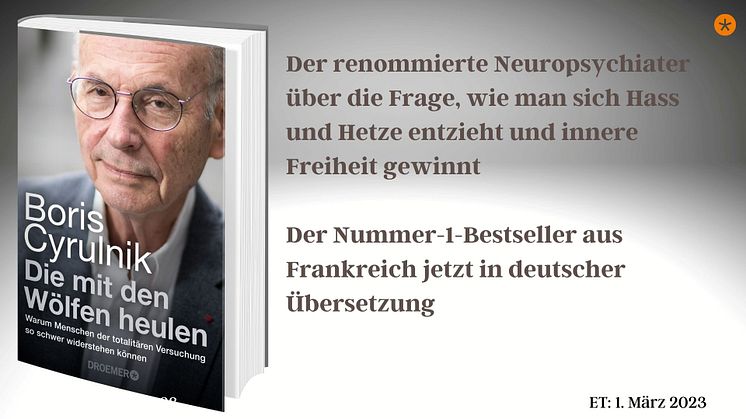 Neuropsychiater Boris Cyrulnik: Warum wir der totalitären Versuchung so schwer widerstehen können. Über Innere Freiheit und Widerstand