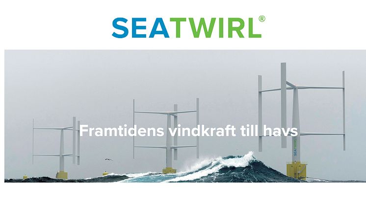 SeaTwirl tillförs 8,3 Mkr genom teckningsoptionerna som tecknades till 96,77 %