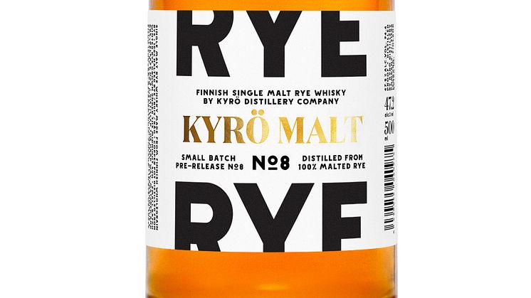 Unik rye whisky från Kyrö - endast 60 flaskor