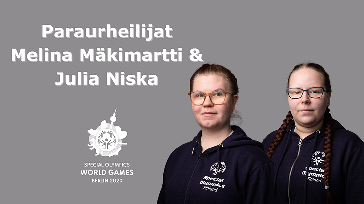Paraurheilijat Melina Mäkimartti & Julia Niska