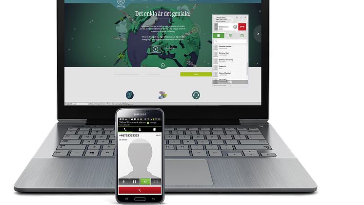 3 först i Sverige med Softphone i växelapplikation för företag