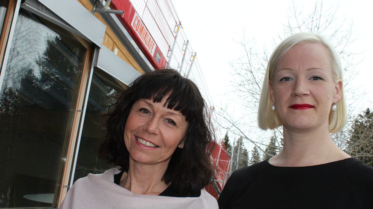 Helena Ranängen och Åsa Lindman