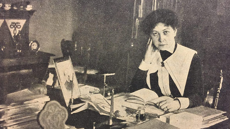 Höstens första föreläsning handlar om bibliotekspionjären, folkbildaren och kvinnorättskämpen Valfrid Palmgren (1877–1967) .