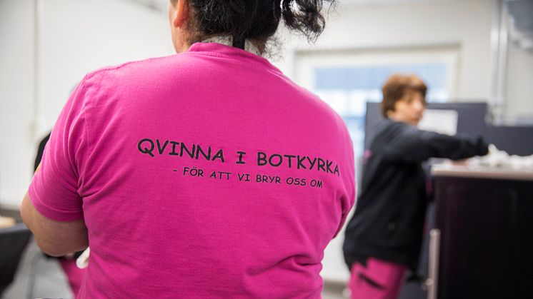 Jämställdhetssatsningen Qvinna i Botkyrka, ett av flera exempel på Botkyrkabyggens insatser för ökad mångfald
