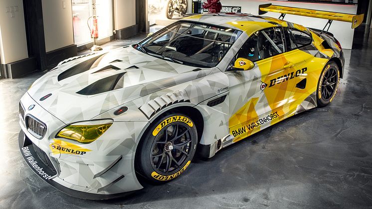 The Walkenhorst BMW M6 GT3 continues a long tradition of Dunlop Art Cars