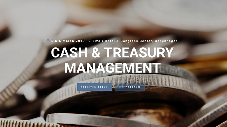 Meet us at Cash & Treasury Copenhagen 2019