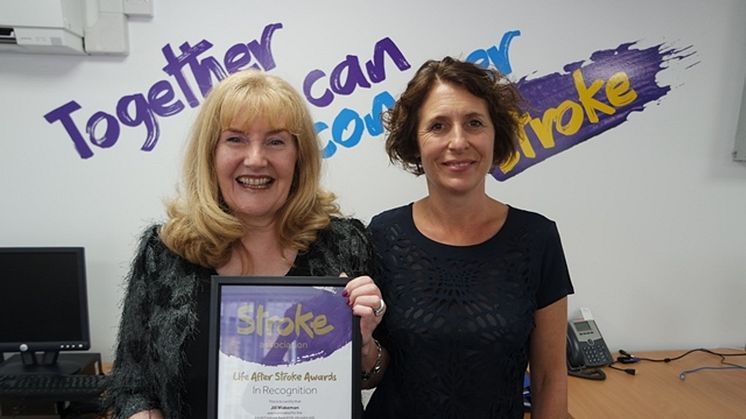 Horsham stroke survivor receives regional recognition