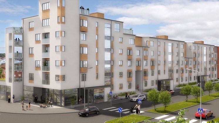 Byggstart för nya bostäder på Malmen