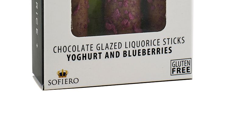 Lakritsfabriken Liquorice Sticks Blueberry "Sofiero 150 år", 45g