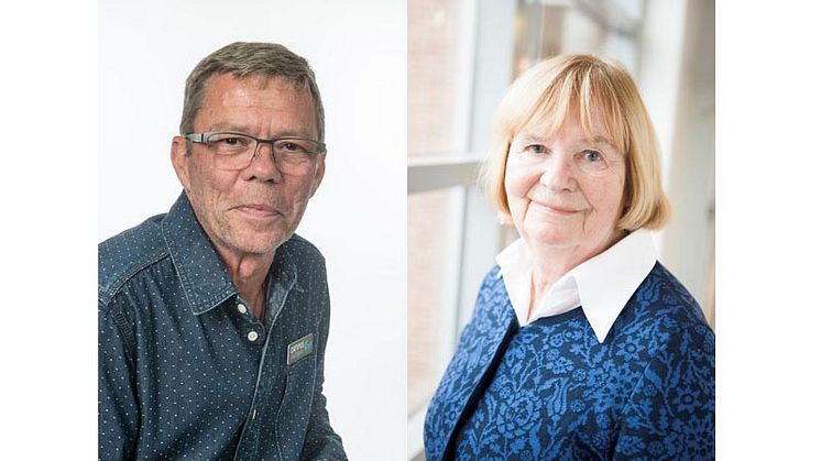 Jerry Engström och Ingela Josefson är nya hedersdoktorer vid Högskolan Väst.