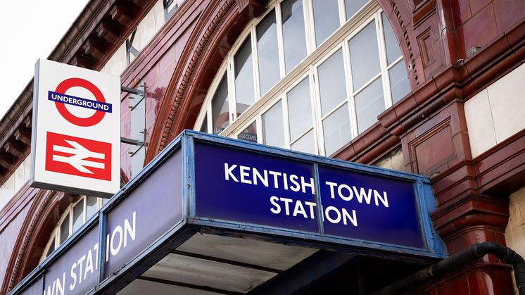 Kentish Town station main entrance