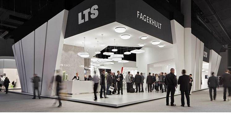 Fagerhult at Light+Building 2014 in Frankfurt