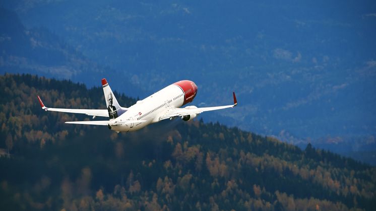 Norwegian med 12 procent passagervækst og flere fyldte fly i august