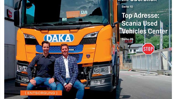 Das Kundenmagazin "Scania Österreich bewegt - nachhaltig unterwegs" informiert über Produktneuheiten, Transportlösungen, Dienstleistungen und zufriedene Scania Kunden.