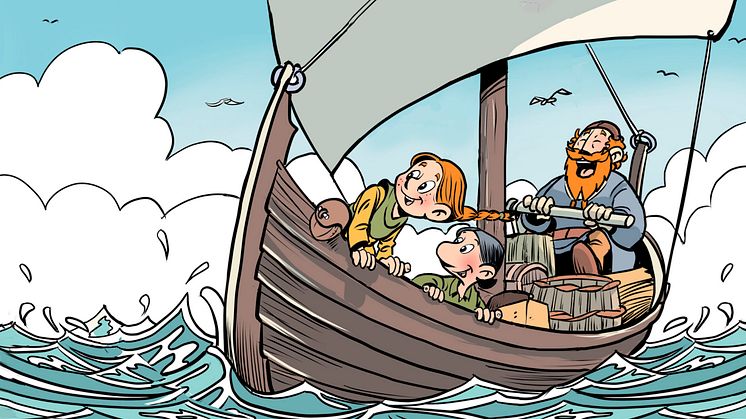 Vikingatjejen Siri erövrar de Brittiska öarna!