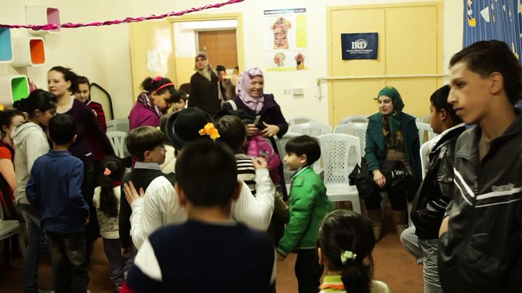 Clowner utan Gränsers arbete med Syriens Barn
