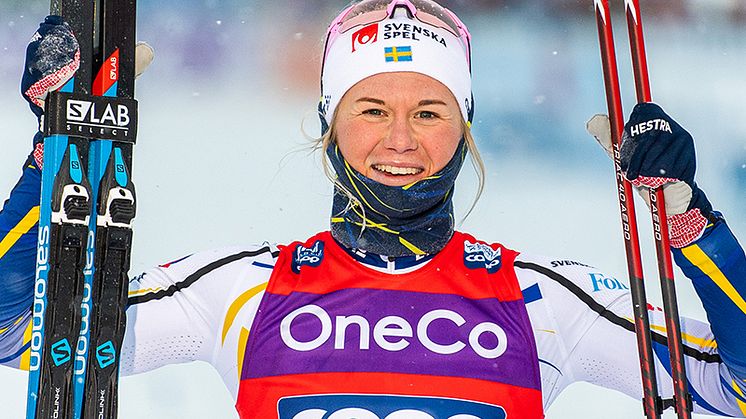Maja Dahlqvist vinner sprintvärldscupen 2021/2022