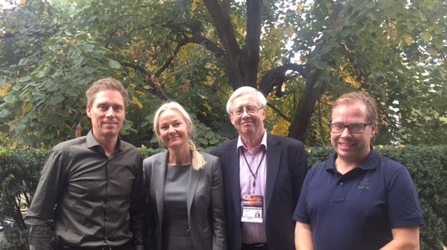 Jörgen Persson, Petra Sörling, Walter Rönmark och Mikael Peterson