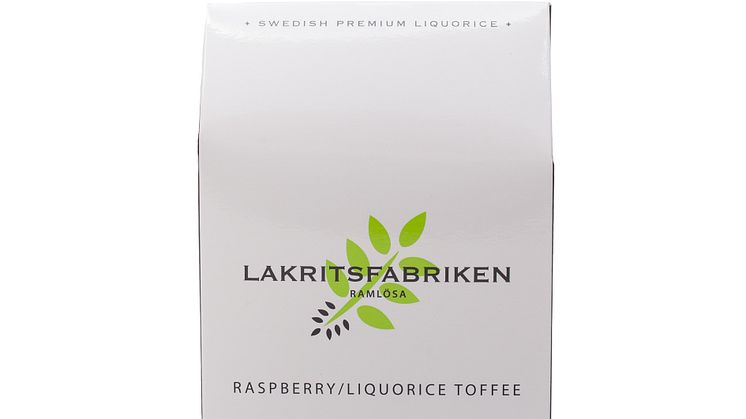 Lakritsfabriken Raspberry Liquorice Toffee
