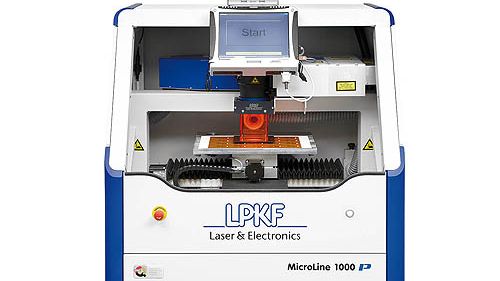 LPKF MicroLine 1000 P - Laserskärning av flexibla mönsterkort och Coverlayer