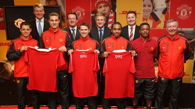 DHL indgår ny integreret marketing og logistik partnerskab med Manchester United