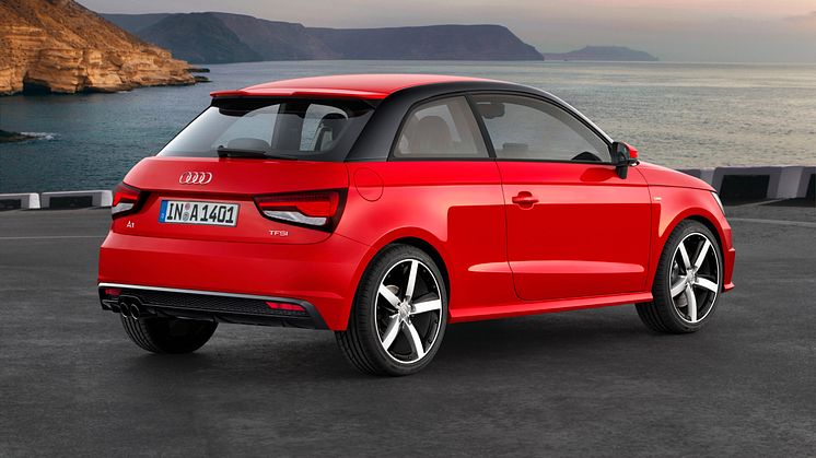 A1 red side rear