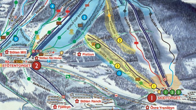 Stöten miljonsatsar i nytt skidområde
