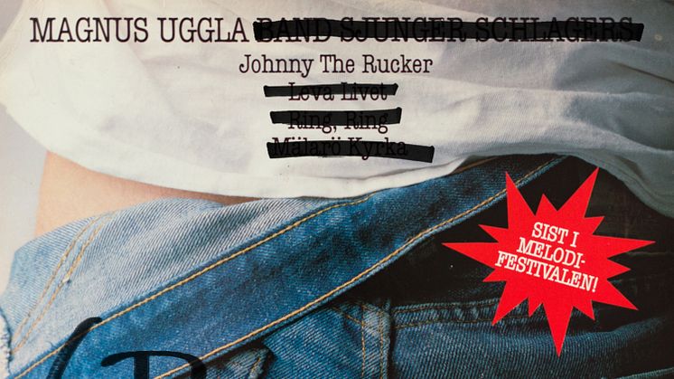 Magnus Uggla släpper ny version av 'Johnny the Rucker’ från 1979