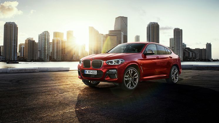 Ny atlet i X-familien: Her er helt nye BMW X4