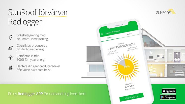 ​SunRoof förvärvar Redlogger och skapar förutsättningar för en exceptionell energimarknad i Europa