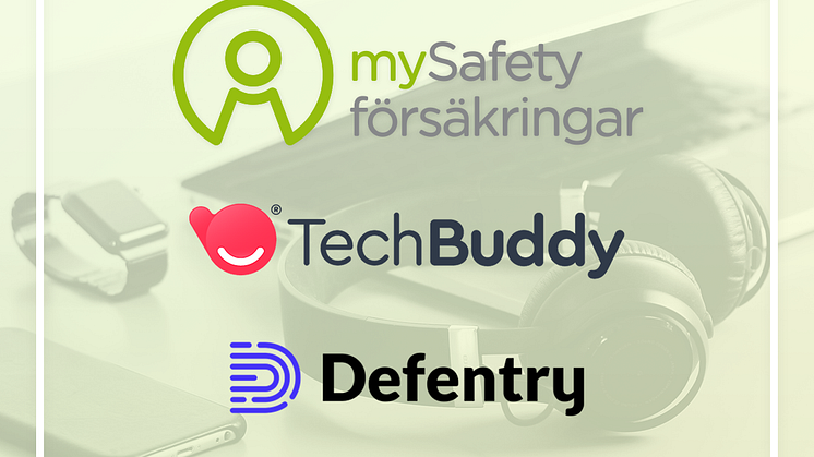 mySafety Försäkringar och Defentry i samarbete med TechBuddy 