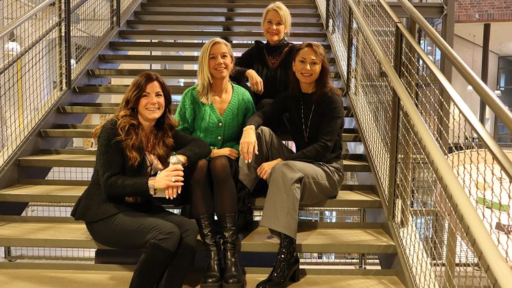 Therése Brundin, Erika Berg Levin, Jennifer Dutton och Kristin Rodewald 