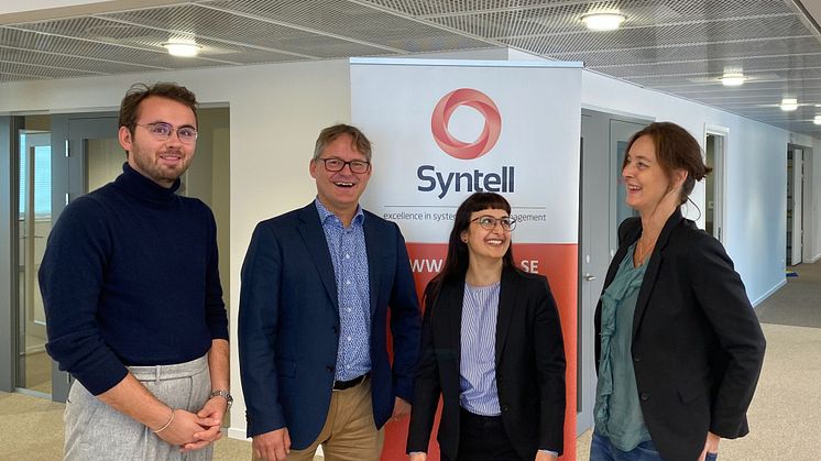 Från den 5 oktober befinner sig Syntell på nytt huvudkontor i Stockholm i nya fräscha lokaler vid Gärdet. 