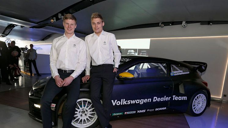 Volkswagen och KMS inleder satsning på rallycross