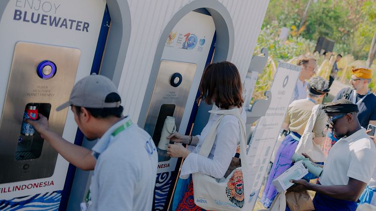 Bluewater hydration stations are a welcome sight for thirsty event fans across Asia and something that will be enjoyed by Asia Tour fans at leading golf tournaments in coming years.