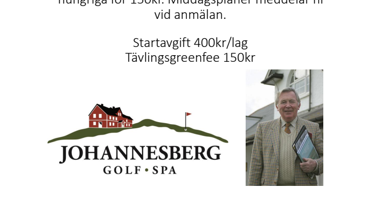 Donald Steel besöker Johannesbergs Golf